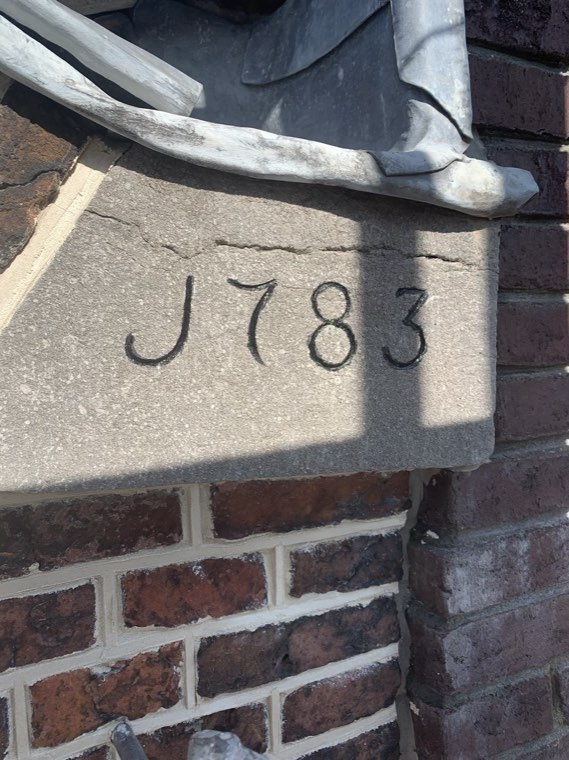 Gevelsteen met het jaartal 1783